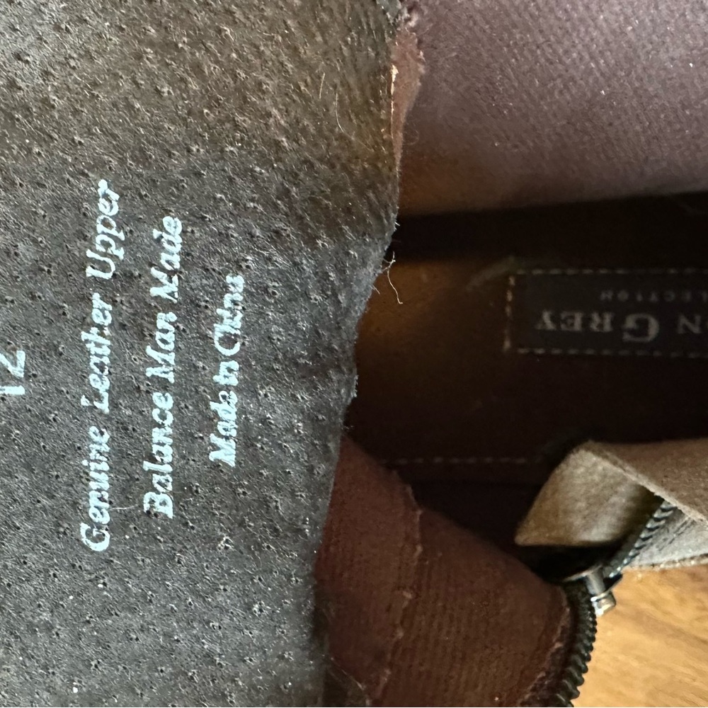 Rugged Men's Dark Brown Lace-Up Boots - Picture 6 of 6